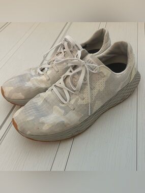 NOBULL Ripstop Runner Men's white Camo Training Shoes Size 12.5 see pics